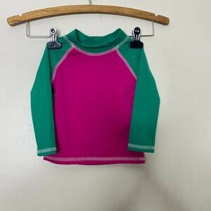 The Honest Company Girls Rash Guard Size small Summer Swim
